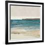 Powder Blue Coastal I-Flora Kouta-Framed Art Print