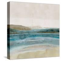 Powder Blue Coastal II-Flora Kouta-Stretched Canvas