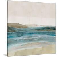 Powder Blue Coastal II-Flora Kouta-Stretched Canvas