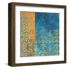 Powder Blue Lace II-Rachel Travis-Framed Art Print