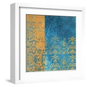 Powder Blue Lace II-Rachel Travis-Framed Art Print