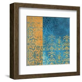 Powder Blue Lace II-Rachel Travis-Framed Art Print