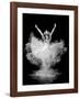 Powder Burst-Pauline Pentony Ba-Framed Giclee Print