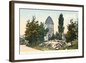 Powder House, Somerville-null-Framed Art Print