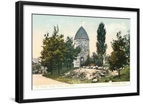 Powder House, Somerville-null-Framed Art Print