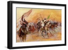 Powder Play, Morocco-null-Framed Giclee Print