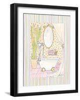 Powder Room I-Steve Leal-Framed Art Print