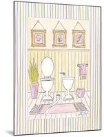 Powder Room IV-Steve Leal-Mounted Art Print