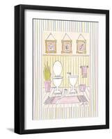 Powder Room IV-Steve Leal-Framed Art Print