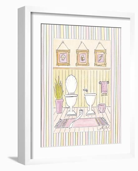 Powder Room IV-Steve Leal-Framed Art Print