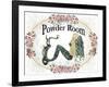 Powder Room Lovely Mermaid-sylvia pimental-Framed Art Print