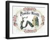 Powder Room Lovely Mermaid-sylvia pimental-Framed Art Print