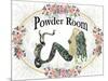 Powder Room Lovely Mermaid-sylvia pimental-Mounted Art Print