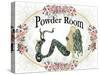 Powder Room Lovely Mermaid-sylvia pimental-Stretched Canvas