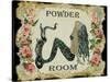 Powder Room Mermaid-sylvia pimental-Stretched Canvas