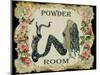 Powder Room Mermaid-sylvia pimental-Mounted Art Print