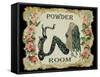 Powder Room Mermaid-sylvia pimental-Framed Stretched Canvas