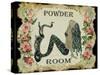 Powder Room Mermaid-sylvia pimental-Stretched Canvas