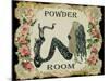 Powder Room Mermaid-sylvia pimental-Mounted Art Print