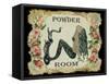 Powder Room Mermaid-sylvia pimental-Framed Stretched Canvas