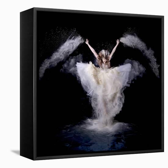 Powder Rush-Pauline Pentony Ba-Framed Stretched Canvas