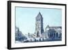 Powder Tower and Prikopy Street-Vincenc Morstadt-Framed Giclee Print