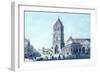 Powder Tower and Prikopy Street-Vincenc Morstadt-Framed Giclee Print