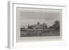 Powderham Castle from the Park-Charles Auguste Loye-Framed Giclee Print