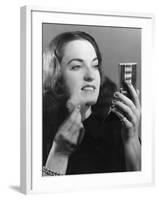 Powdering Her Chin-null-Framed Photographic Print