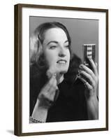 Powdering Her Chin-null-Framed Photographic Print