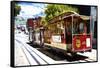 Powell and Market Cable Car-Philippe Hugonnard-Framed Stretched Canvas