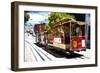 Powell and Market Cable Car-Philippe Hugonnard-Framed Giclee Print