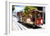 Powell and Market Cable Car-Philippe Hugonnard-Framed Giclee Print