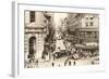 Powell Street, Cable Car, San Francisco, California, Photo-null-Framed Art Print