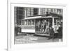 Powell Street Cable Car, San Francisco, California-null-Framed Art Print