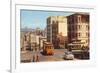 Powell Street, Cable Cars, San Francisco, California-null-Framed Premium Giclee Print