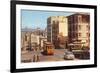 Powell Street, Cable Cars, San Francisco, California-null-Framed Premium Giclee Print