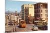 Powell Street, Cable Cars, San Francisco, California-null-Mounted Premium Giclee Print