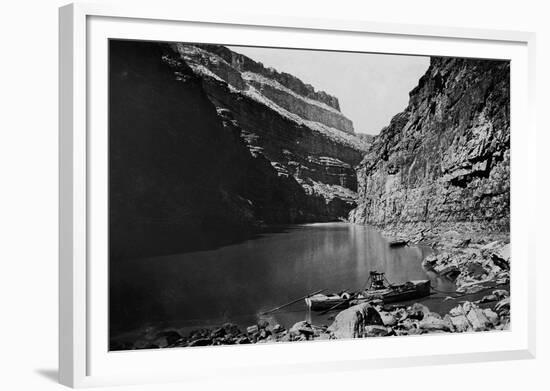 Powell Survey Boat-null-Framed Photographic Print