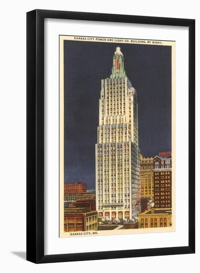 Power and Light Company, Kansas City, Missouri-null-Framed Art Print