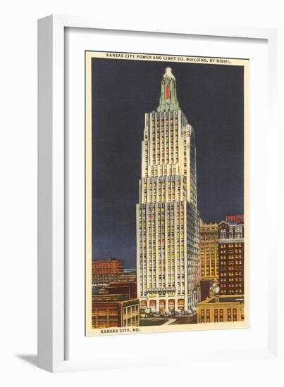 Power and Light Company, Kansas City, Missouri-null-Framed Art Print