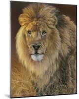 Power and Presence: African Lion-Joni Johnson-godsy-Mounted Art Print