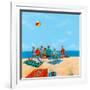 Power Beach-Michael Paraskevas-Framed Art Print