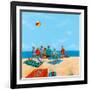 Power Beach-Michael Paraskevas-Framed Art Print