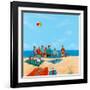 Power Beach-Michael Paraskevas-Framed Premium Giclee Print