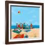 Power Beach-Michael Paraskevas-Framed Premium Giclee Print