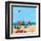 Power Beach-Michael Paraskevas-Framed Art Print