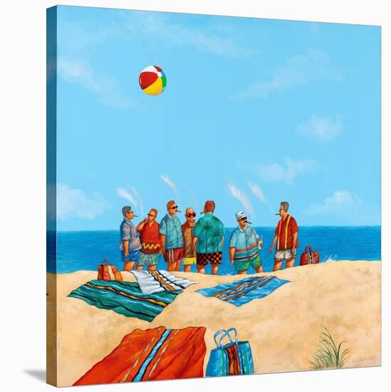 Power Beach-Michael Paraskevas-Stretched Canvas