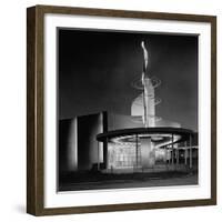 Power Distribution Building at the 1939 World's Fair-null-Framed Photographic Print