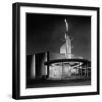 Power Distribution Building at the 1939 World's Fair-null-Framed Photographic Print